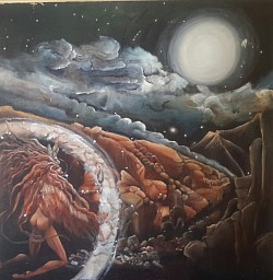 Oil on Board 48x48