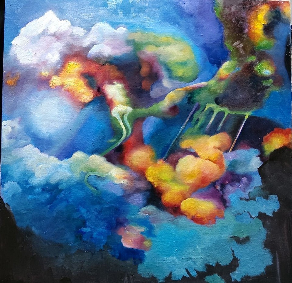 Oil on board SOLD