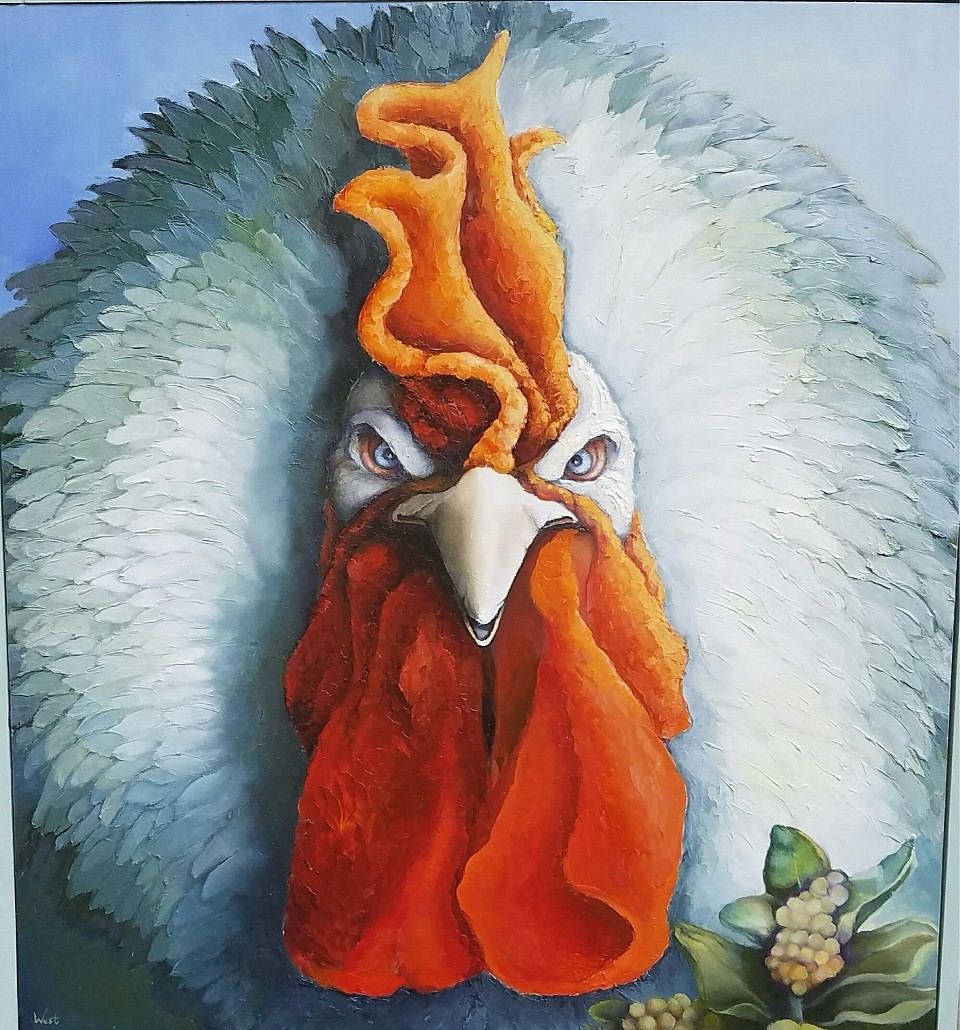 38x38 Oul on Canvas